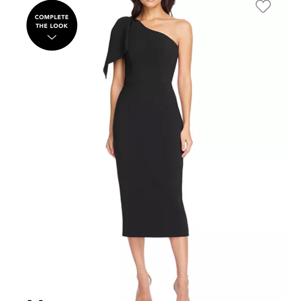 Women’s Dress the Population Tiffany one shoulder midi dress XL